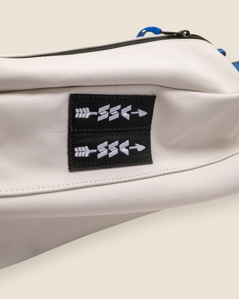 MacKenzie Golf Bags White Leather Double Seve 8” · view 3 of 4