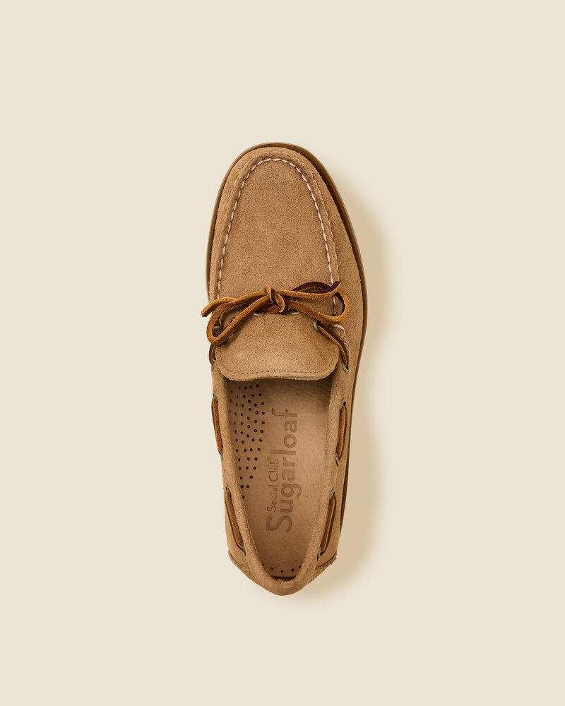 Sugarloaf Social Club The Sugar-Loafer Suede Boat Shoe · view 3 of 4