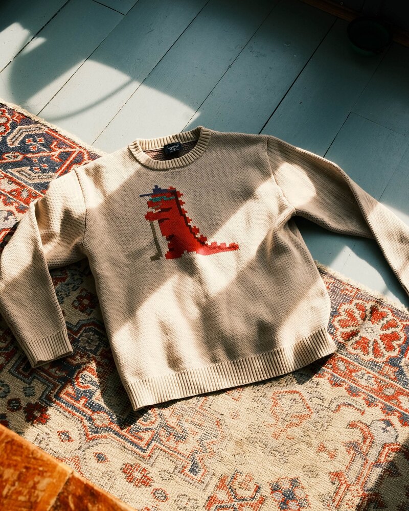 Sugarloaf Social Club Tourasaurus 8-Bit Sweater · view 4 of 4