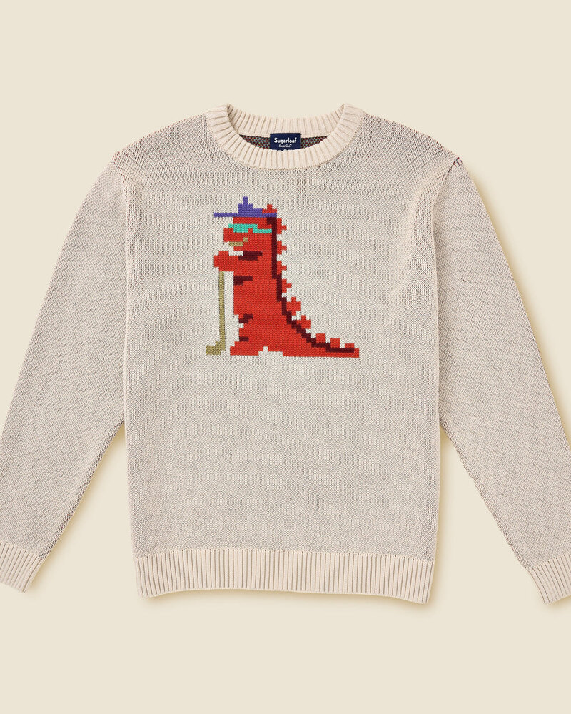 Sugarloaf Social Club Tourasaurus 8-Bit Sweater · view 1 of 4