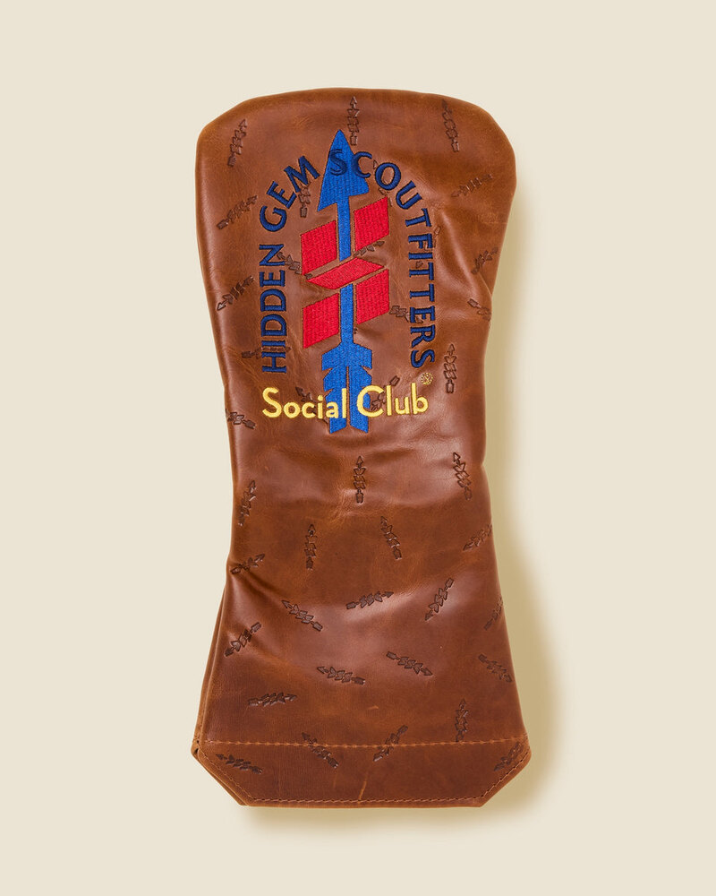 Sugarloaf Social Club Hidden Gem Leather Headcovers · view 1 of 4
