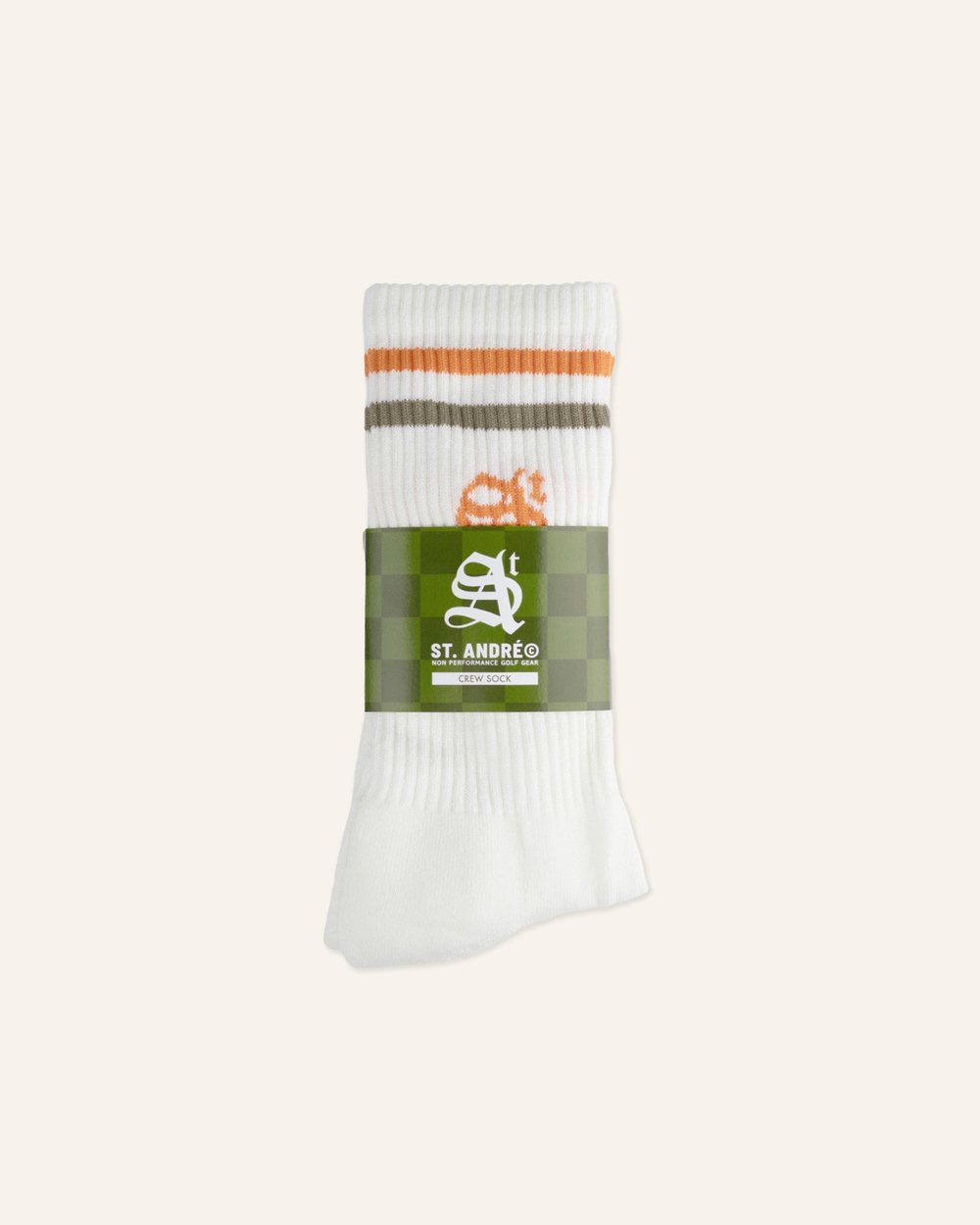 St. André Classy Lettermark Socks Undyed &middot; view 3 of 3