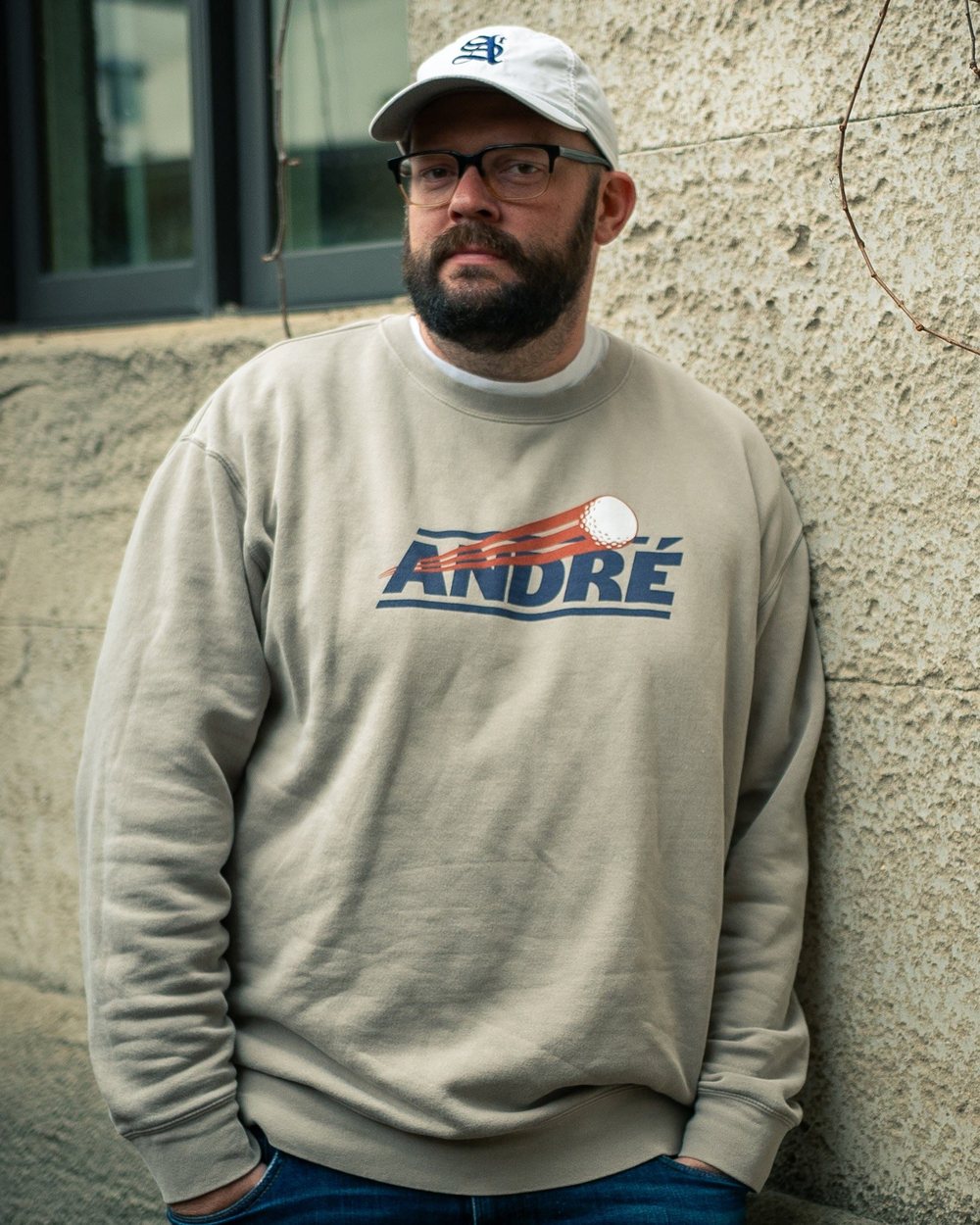 St. André Launched Crewneck Sage &middot; view 1 of 3