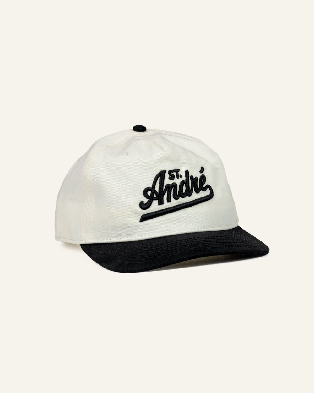 St. André Puff Mid Crown Cotton Hat Two-tone &middot; view 2 of 4