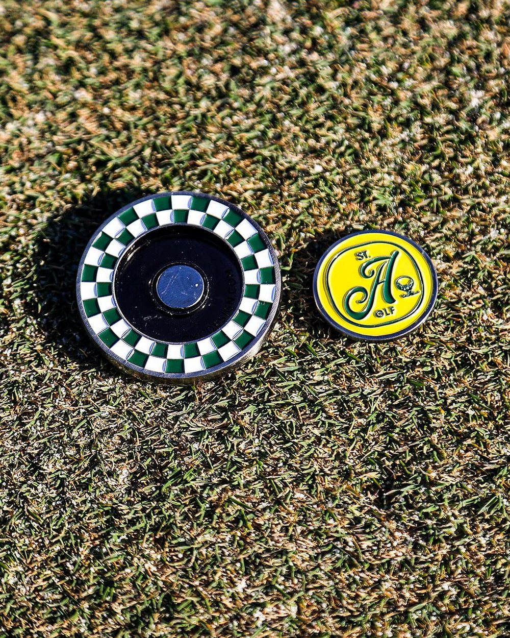 St. André Classic Ball Marker Two-sided &middot; view 1 of 4