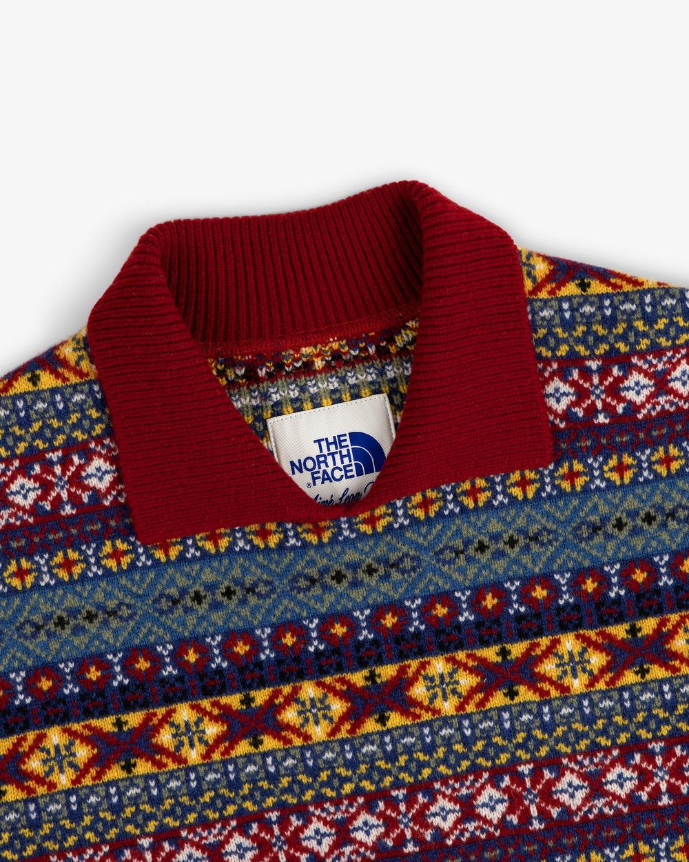 Aimé Leon Dore ALD / The North Face Fair Isle Knit Polo &middot; view 4 of 4