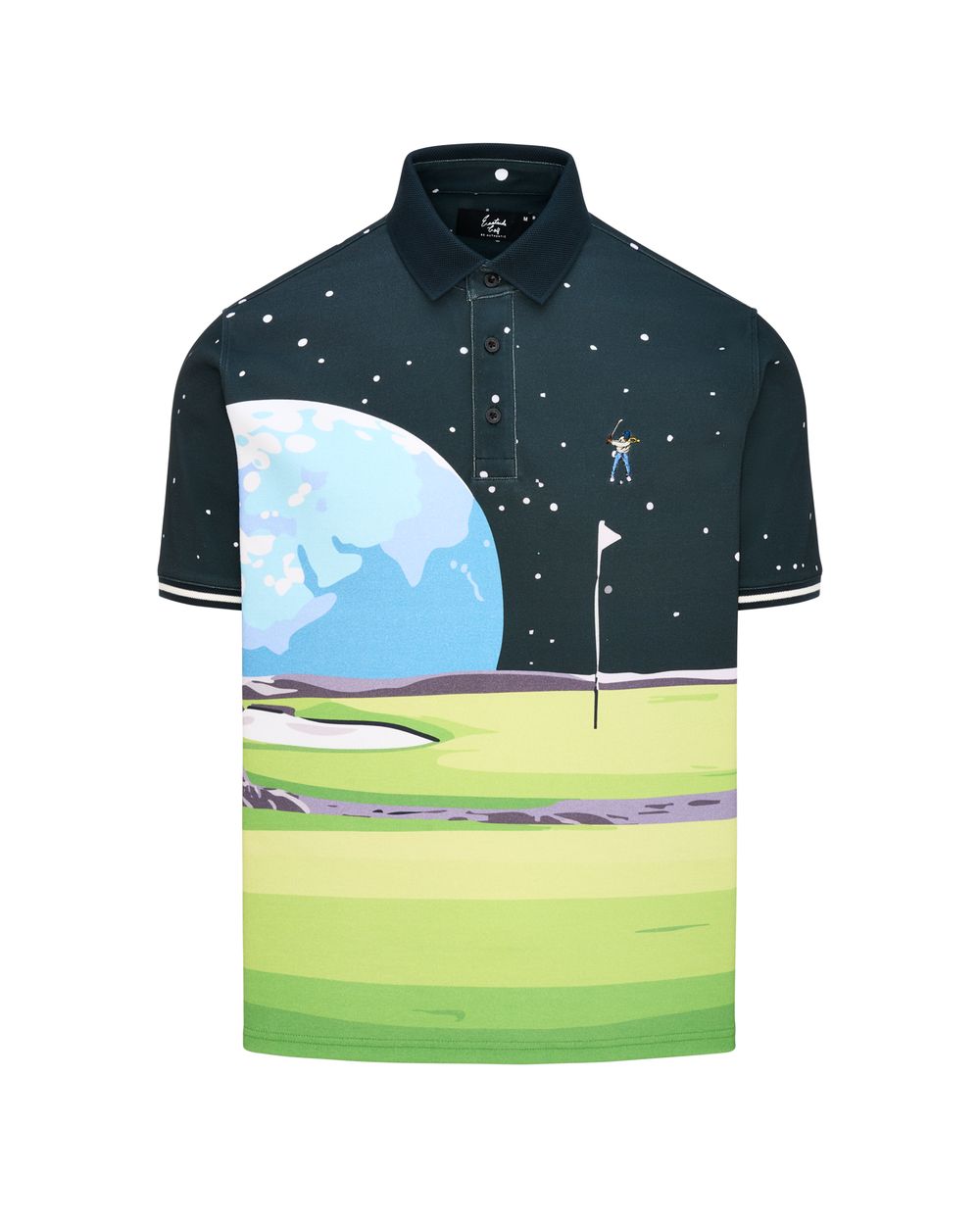 Eastside Golf Multi-Color Scenic Pique Polo &middot; view 1 of 4