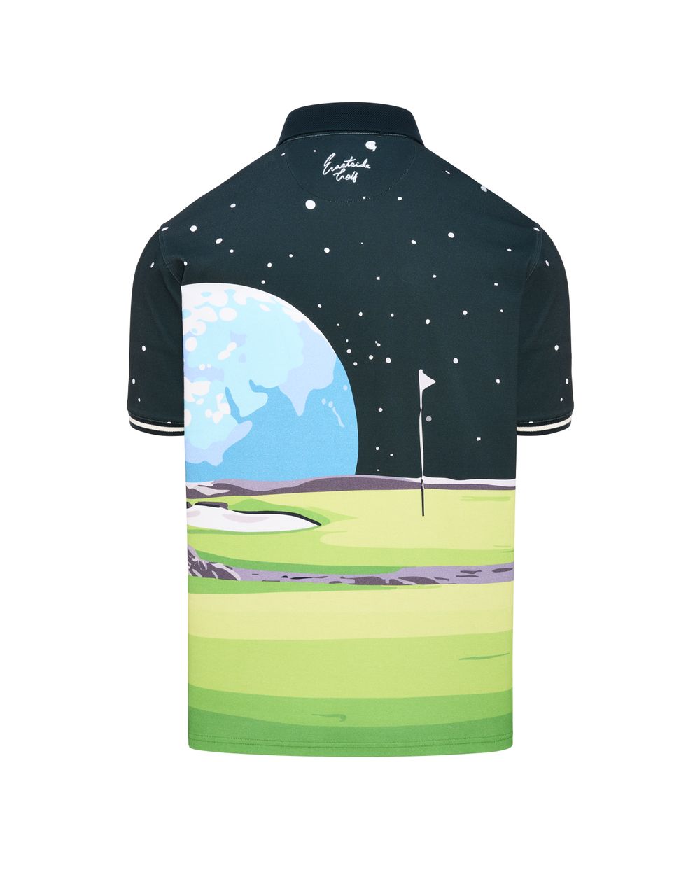 Eastside Golf Multi-Color Scenic Pique Polo &middot; view 2 of 4