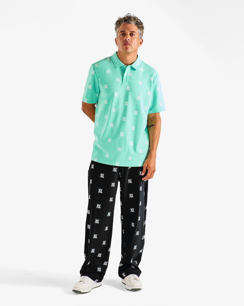 Malbon Golf Arsham Fairway Monogram Polo &middot; view 2 of 4