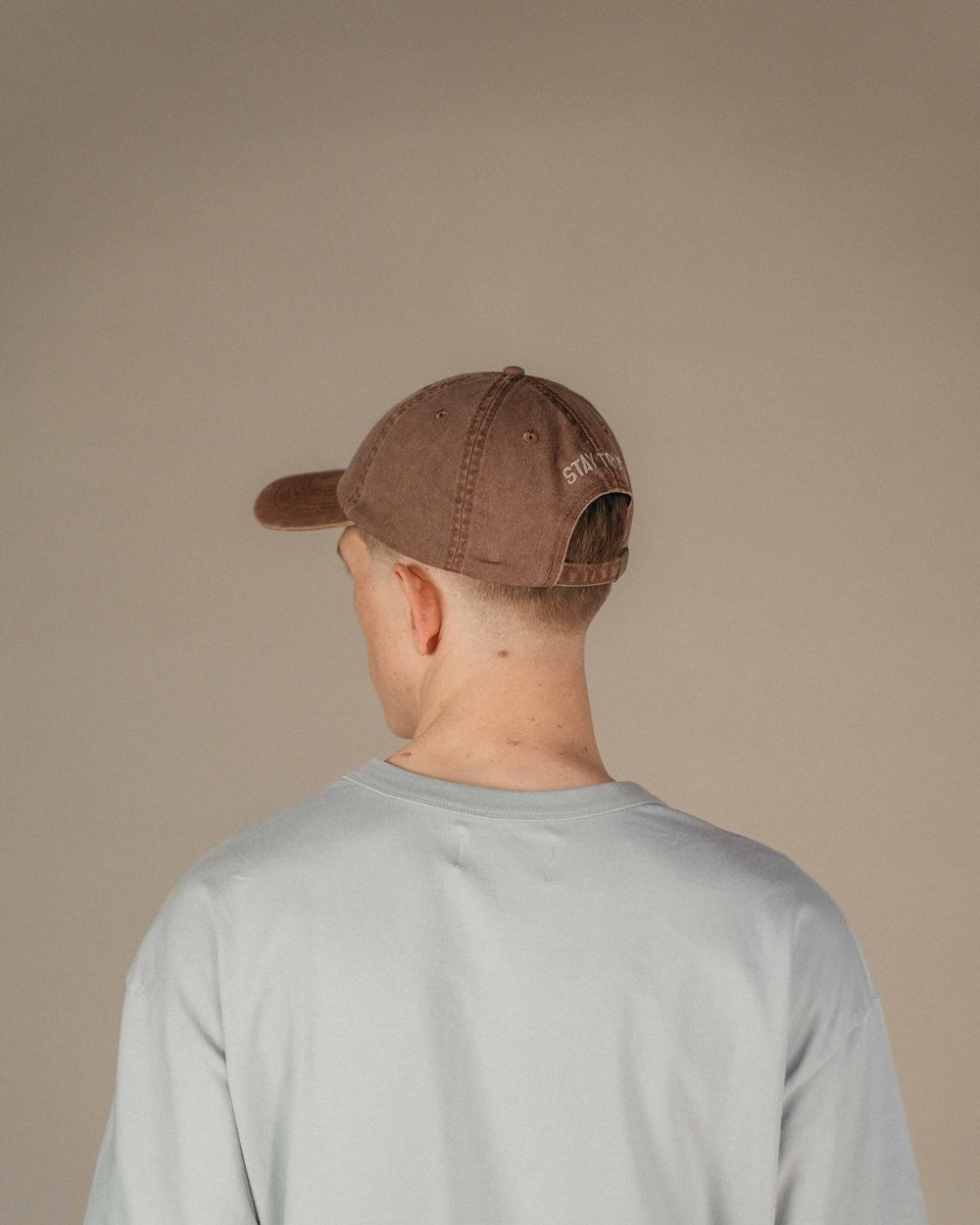 Odd Ritual Script Dad Cap [Brown] &middot; view 3 of 5