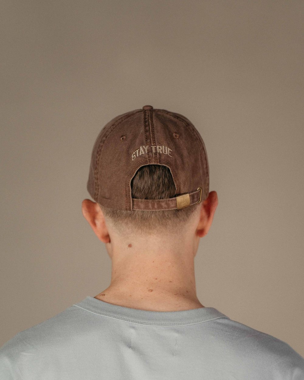 Odd Ritual Script Dad Cap [Brown] &middot; view 5 of 5