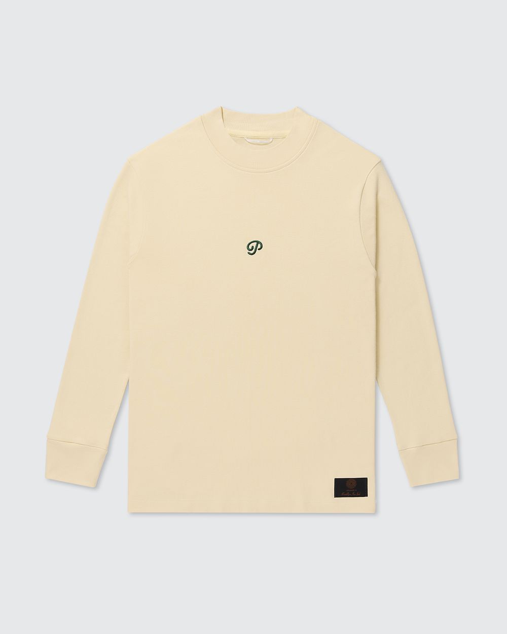 Public Drip Public Athlete Long Sleeve Mock (Cream) &middot; view 1 of 4