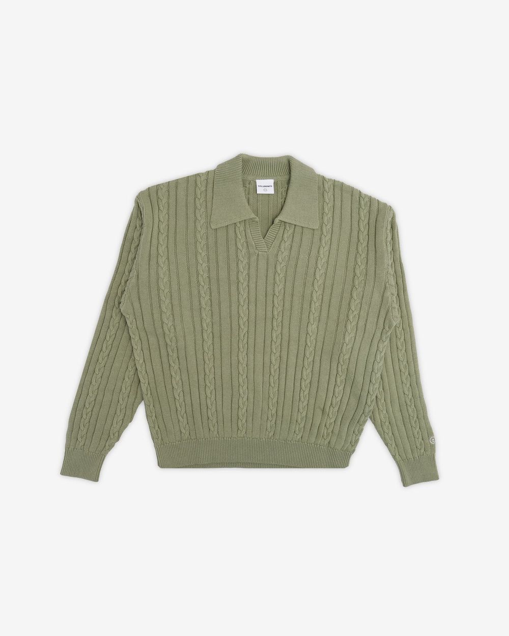 Students Golf Riverview Knit LS Polo Sweater &middot; view 1 of 4