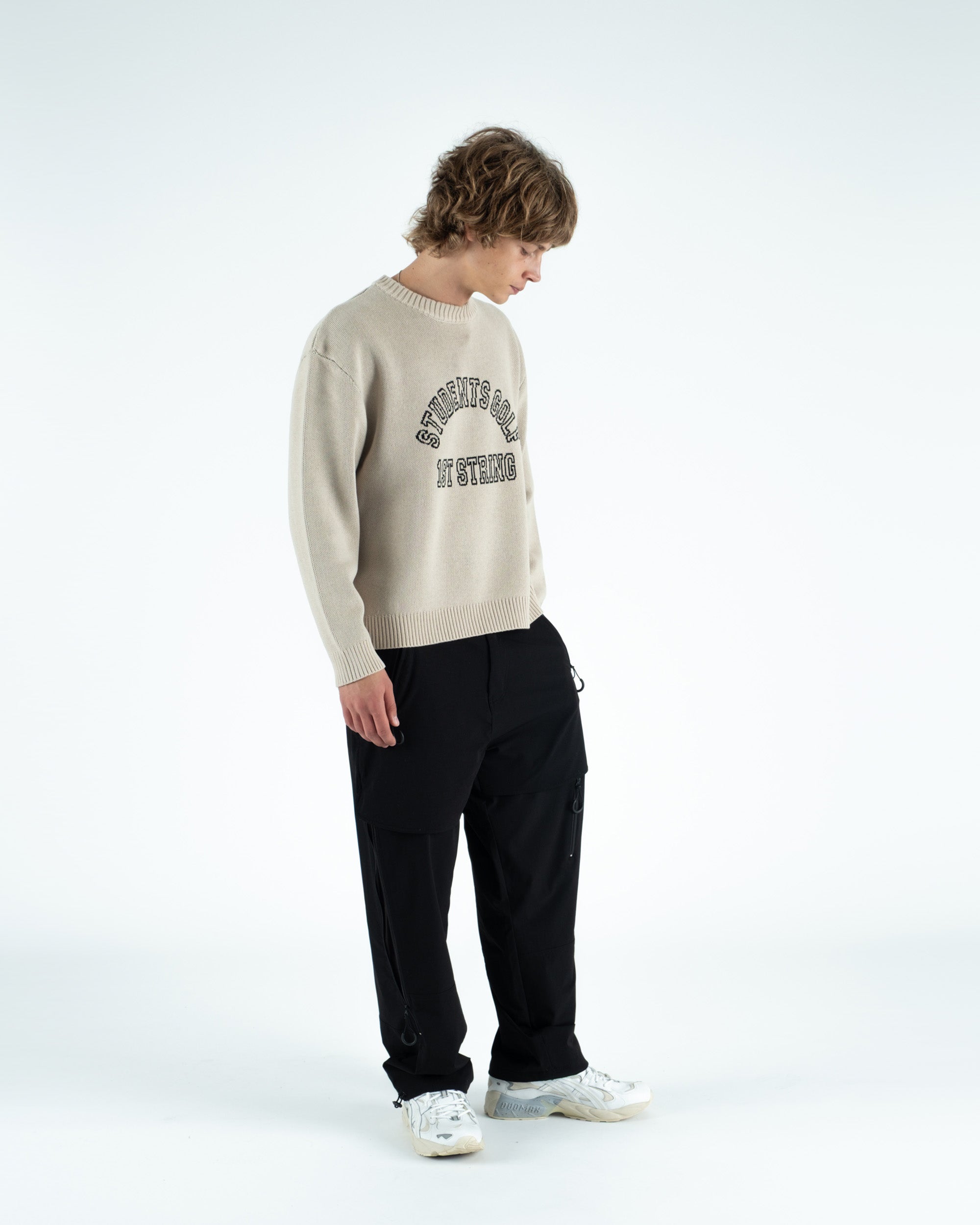 Students Golf 1st String Knit Crew Sweater