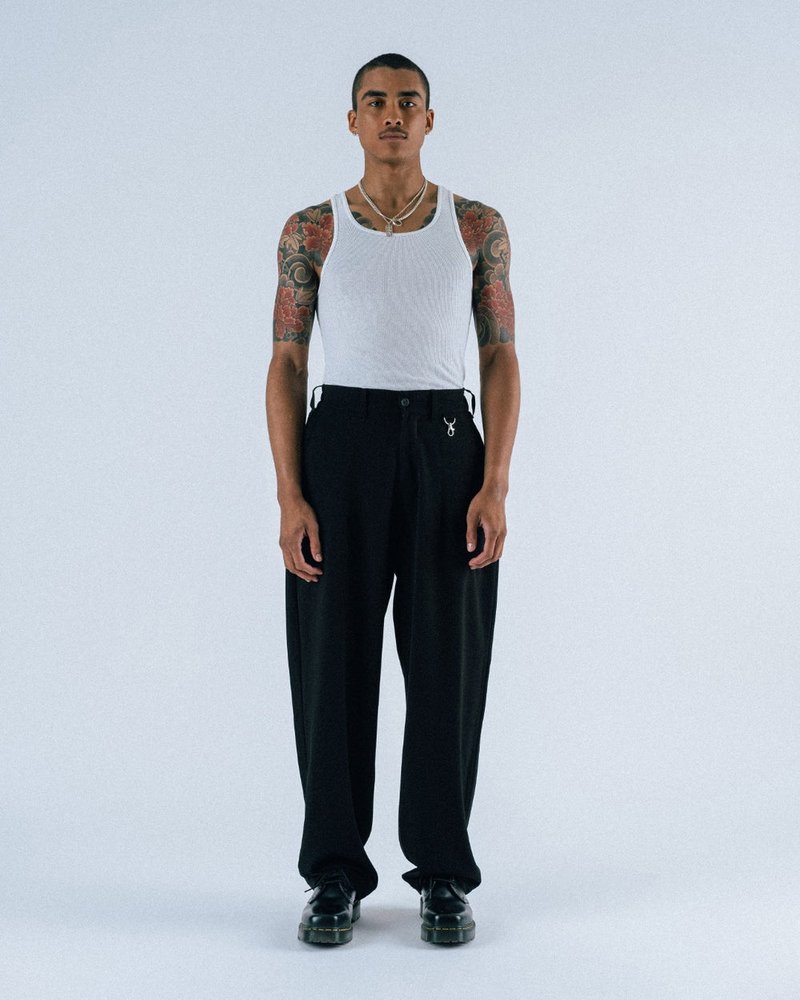 Students Golf Calculus Baggy Pleated Pants · view 3 of 4