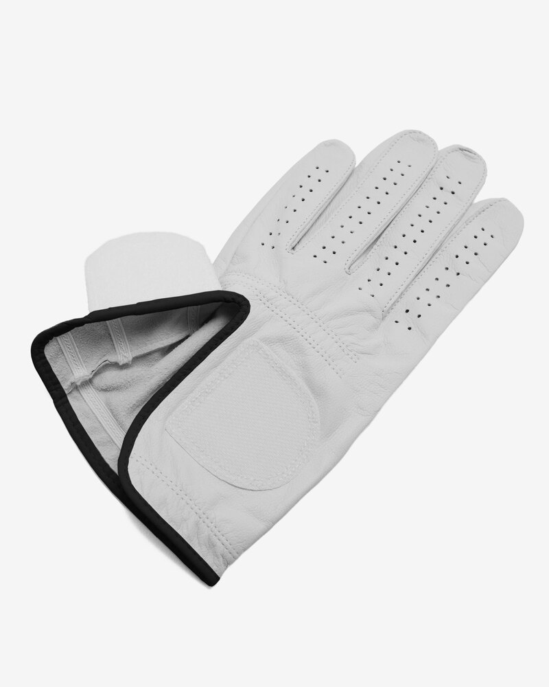 Students Golf Lesson 2 Cabretta Gloves — White · view 3 of 4