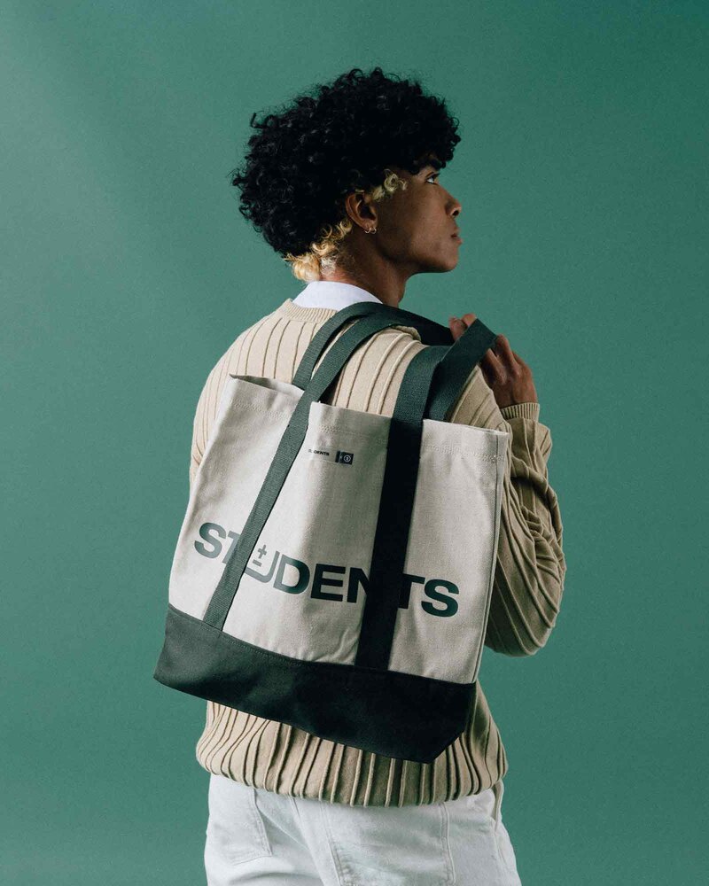 Students Golf Librarian Tote Bag — Red · view 3 of 3
