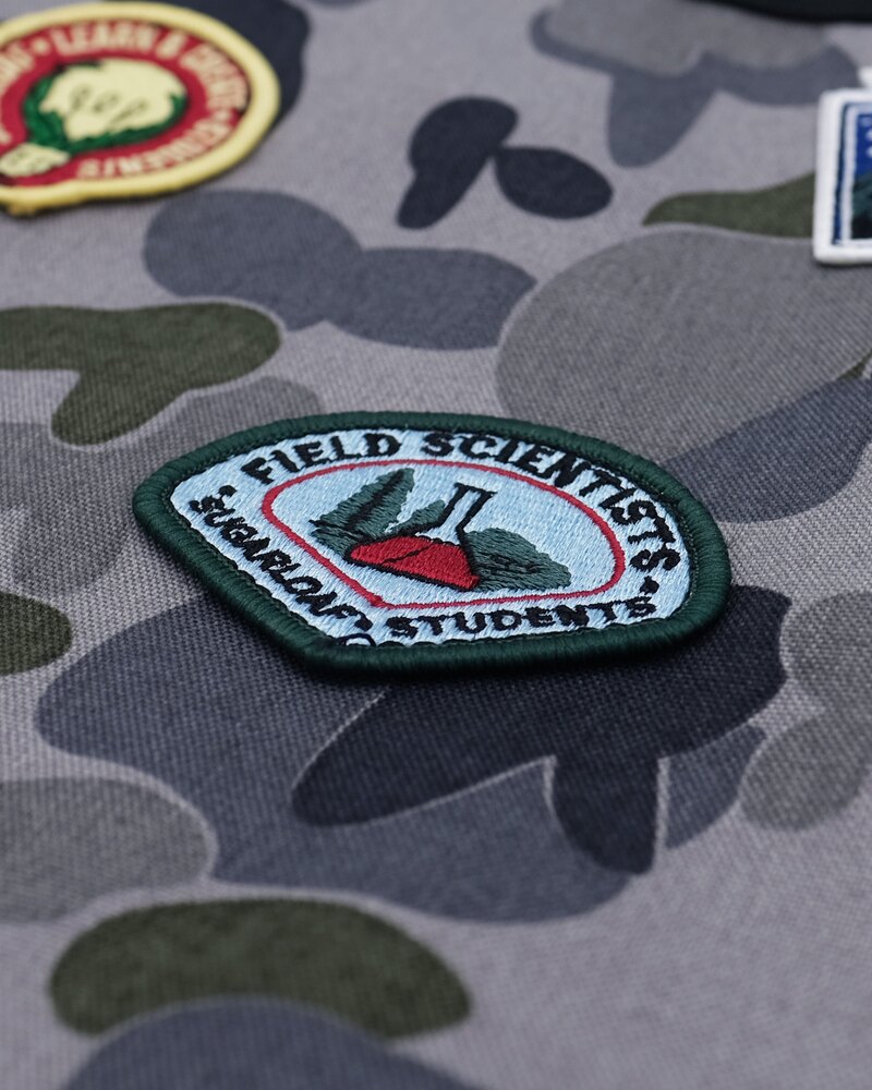 Students Golf Students × Sugarloaf Patch Tote Bag — Tan/Green/Camo · view 3 of 4