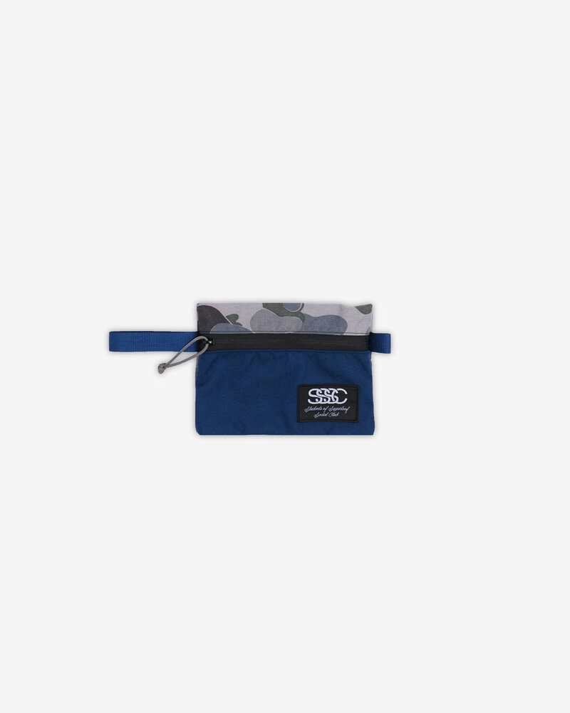 Students Golf Students × Sugarloaf Zipper Pouch — Tan/Green/Camo · view 1 of 4