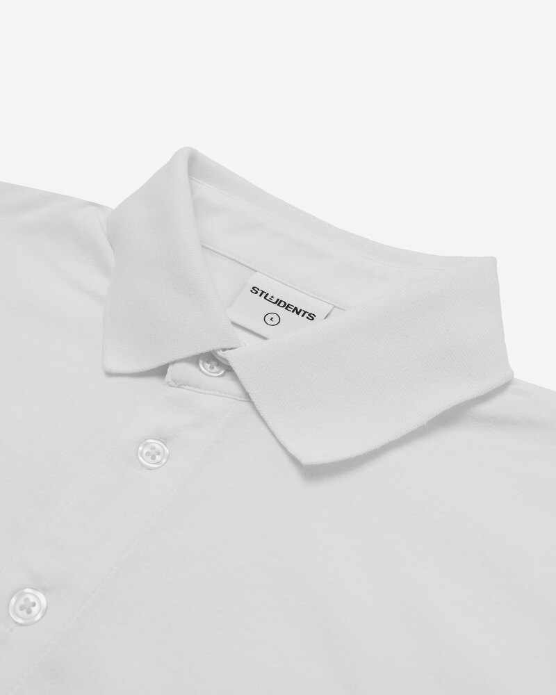 Students Golf Chippy S/S Polo Shirt — White · view 3 of 4