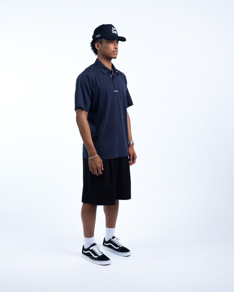 Students Golf Future S/S Jersey Polo — Navy · view 3 of 4