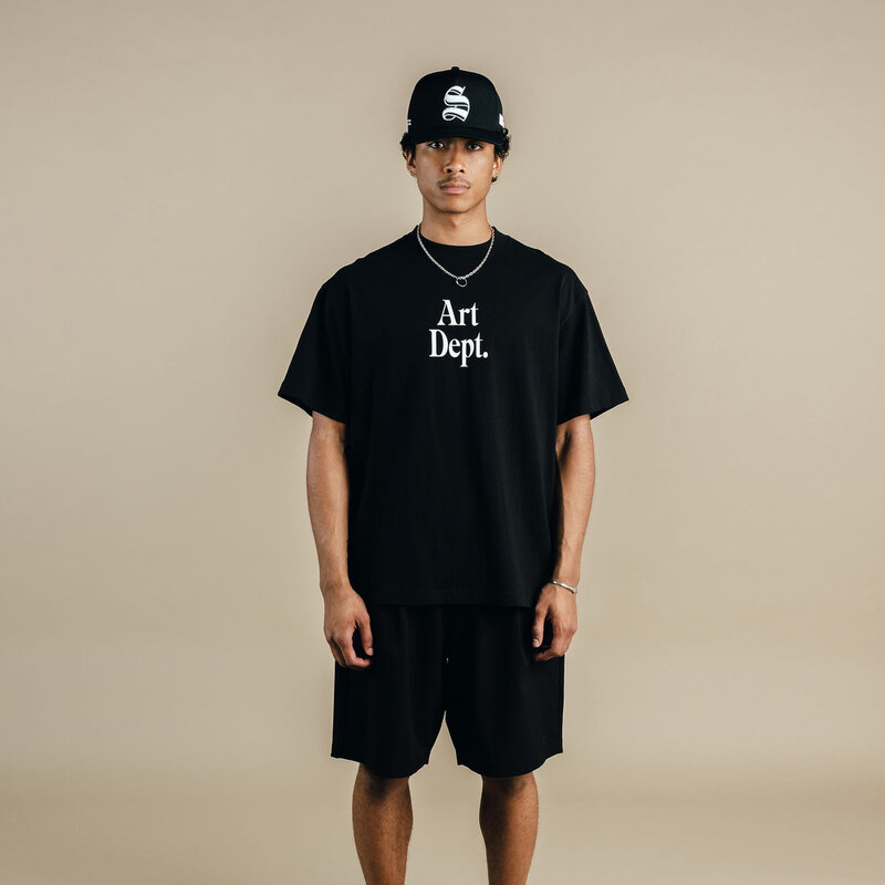 Art Dept tee and Calculus shorts — Summer 2026 lookbook — @studentsgolf