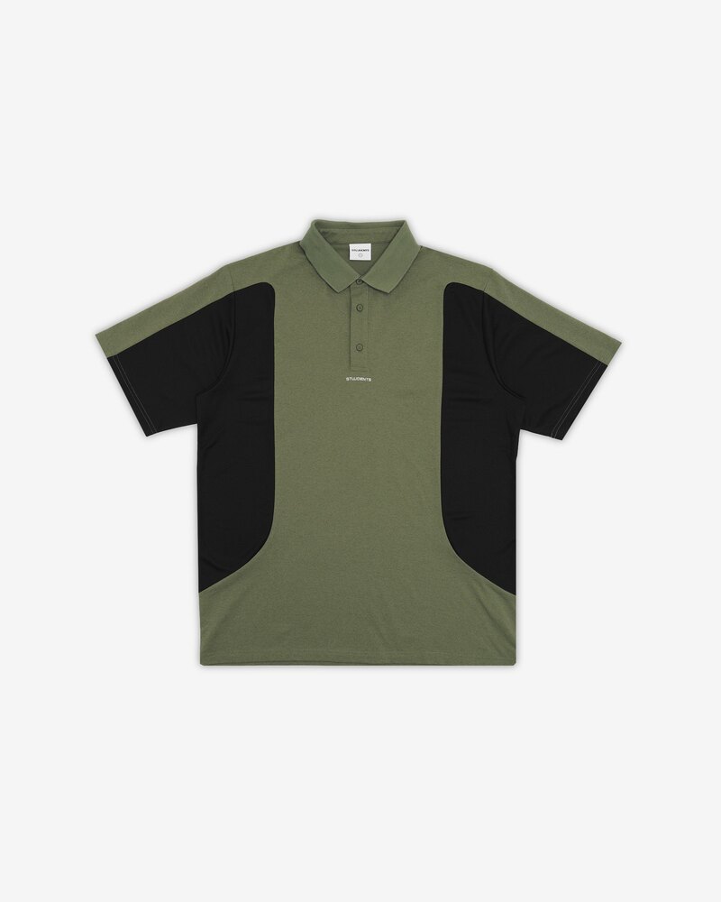 Students Golf Ledgewood S/S Polo Shirt — Military · view 2 of 4