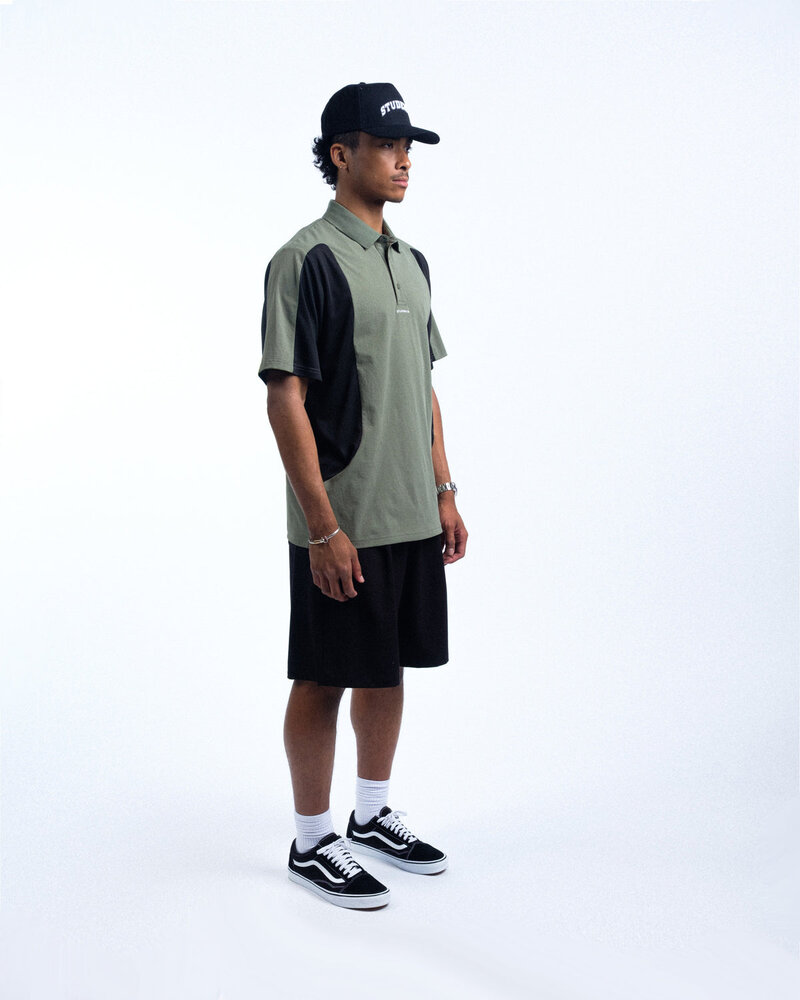 Students Golf Ledgewood S/S Polo Shirt — Military · view 1 of 4