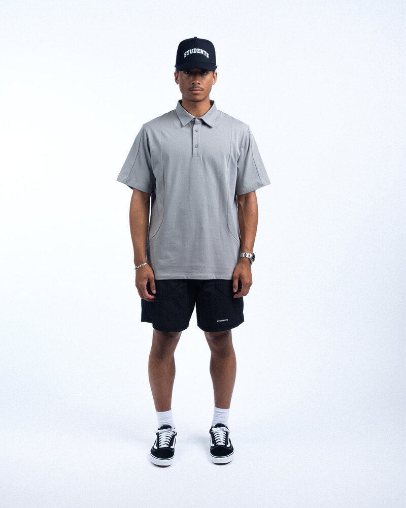 Students Golf McWilliams S/S Polo Shirt — Grey · view 1 of 4