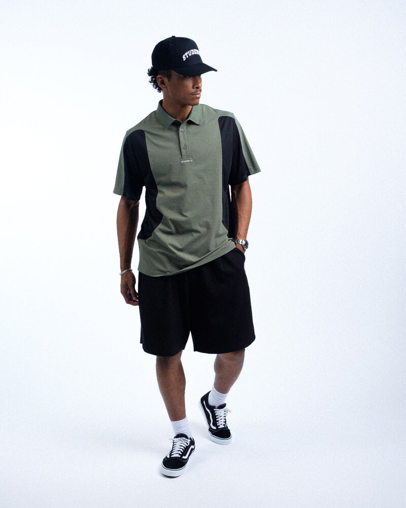Students Golf Ledgewood S/S Polo — Military
