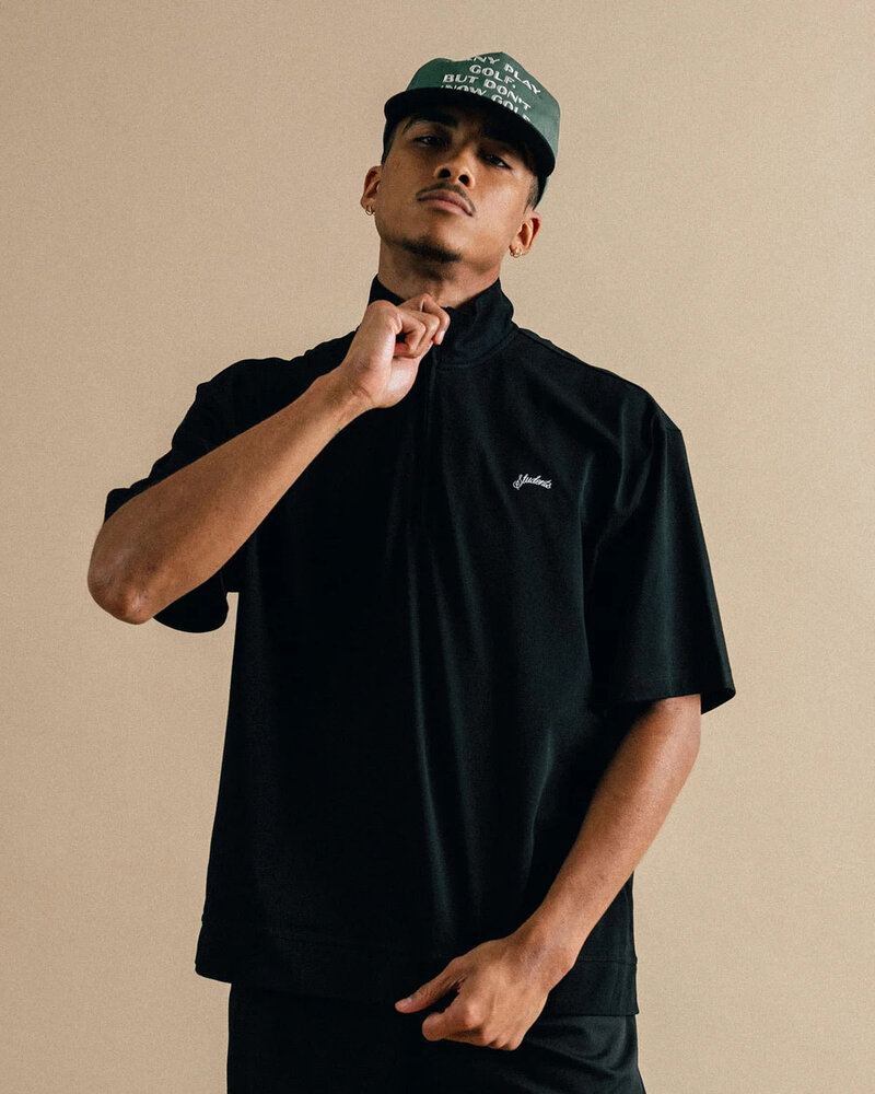 Students Golf Manager S/S Q-Zip Shirt — Summer 2026