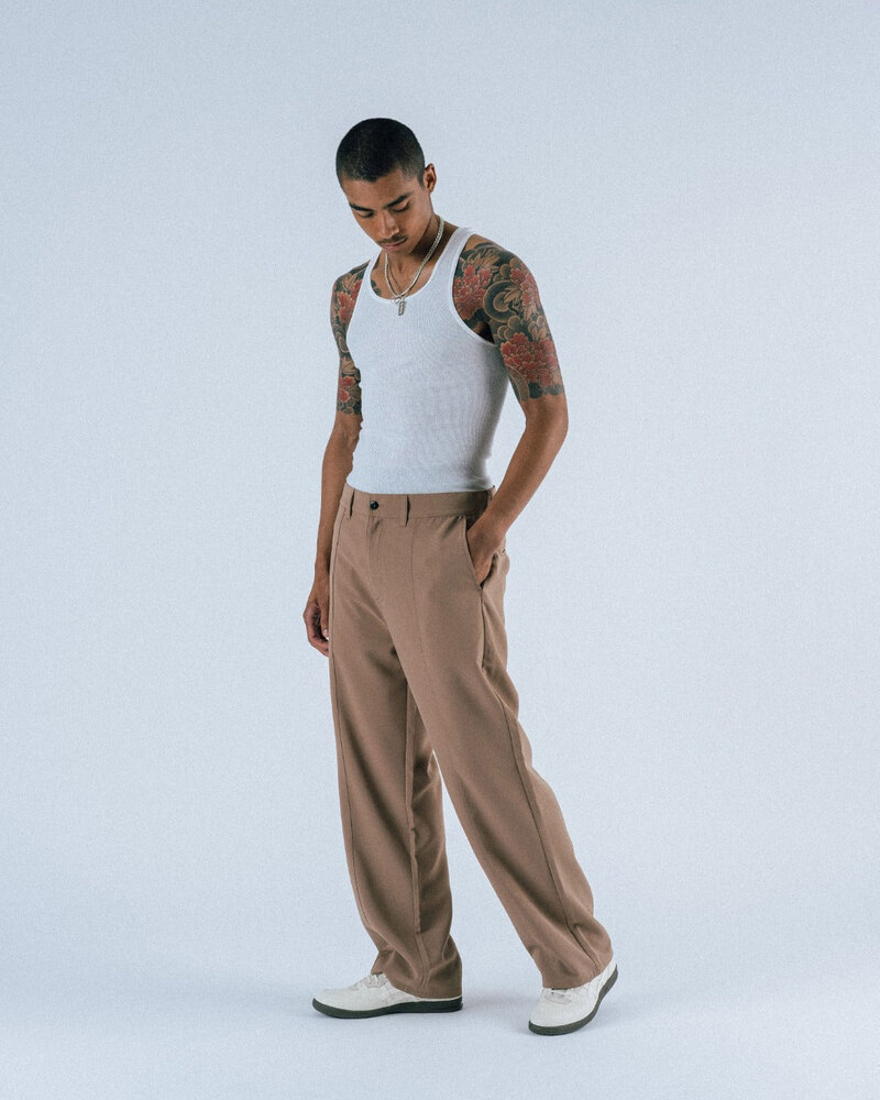 Students Golf Social Slack Pants — Dark Tan · view 3 of 4