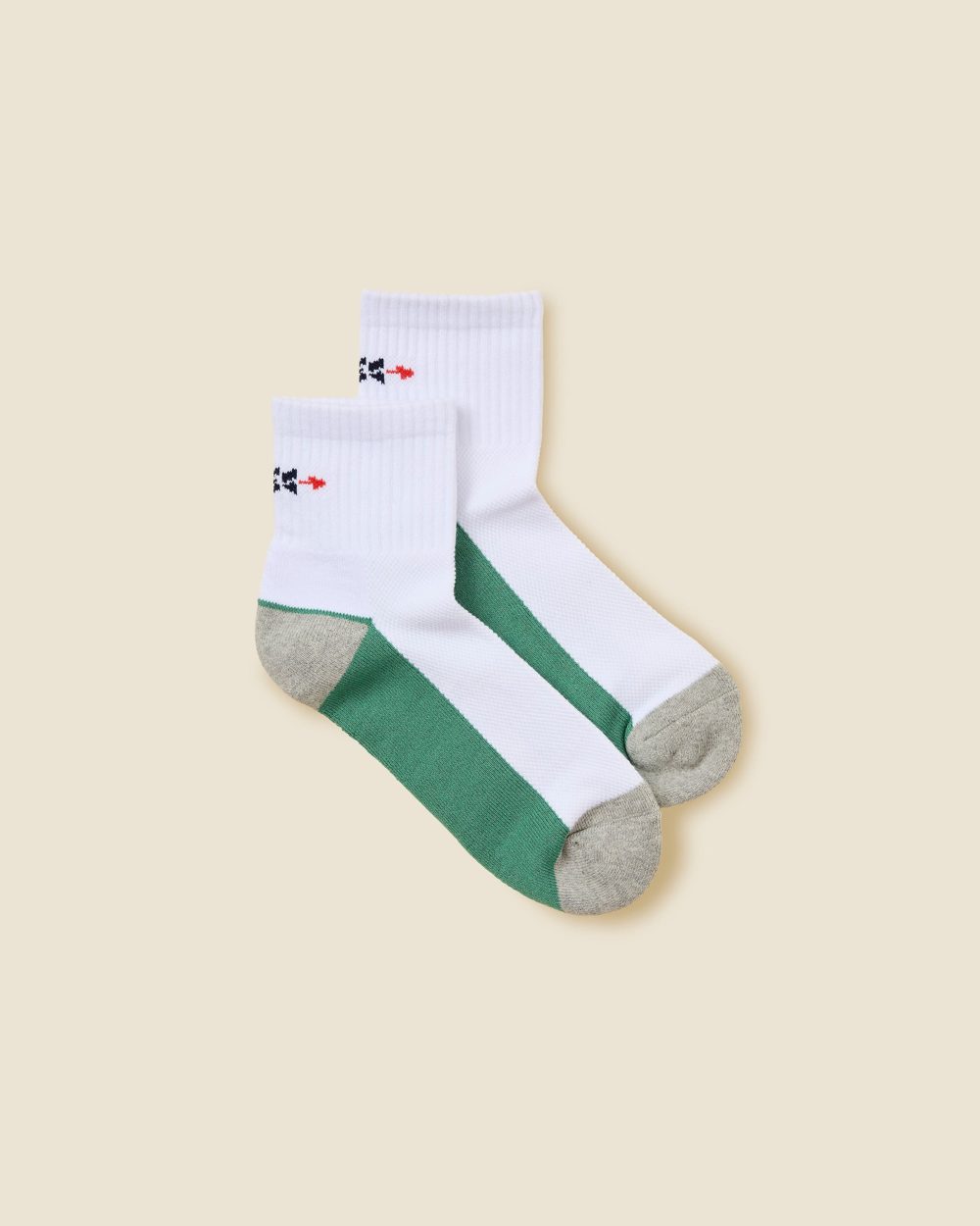 Sugarloaf Sleeve Socks, 3-Pack Grey, Navy & White · view 2 of 4