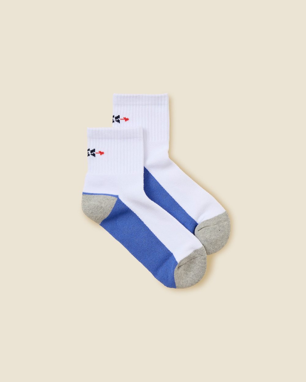 Sugarloaf Sleeve Socks, 3-Pack Grey, Navy & White · view 3 of 4