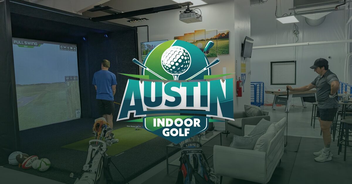 Austin Indoor Golf Full Swing simulator