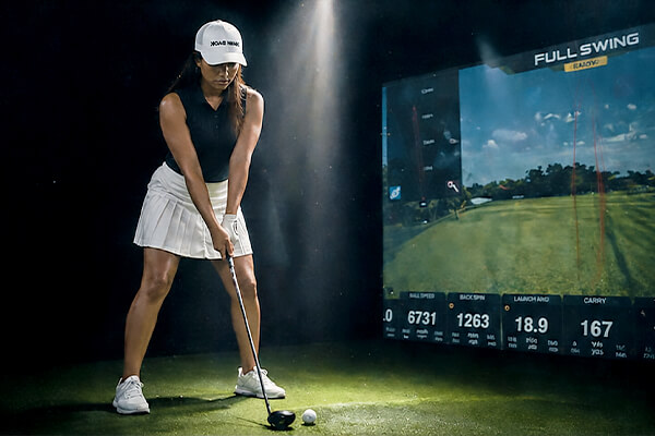 Back Nine Golf indoor simulator