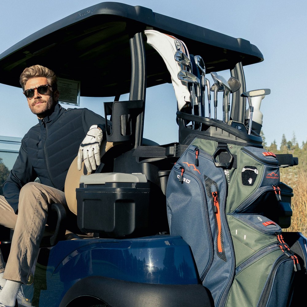 Sun Mountain on course &mdash; lookbook photograph