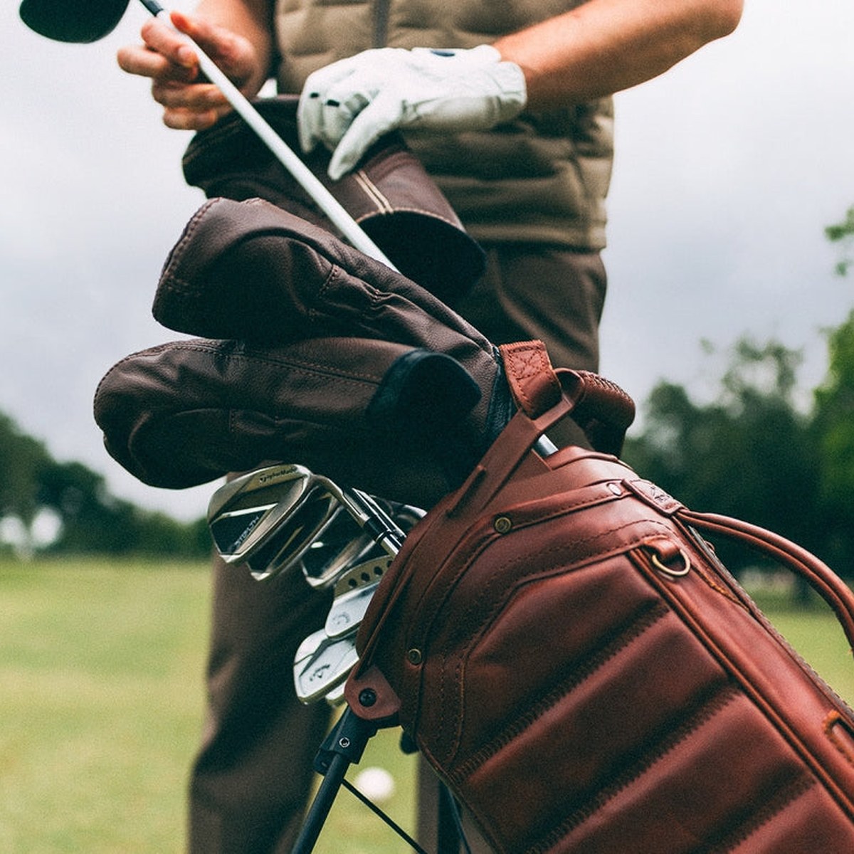 Legacy Leather Stand Bag $1,200 · view 6 of 6
