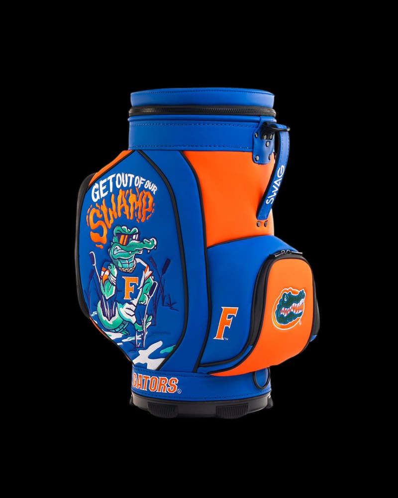 Swag Golf Florida Gators Get Out Of Our Swamp Den Caddy cooler