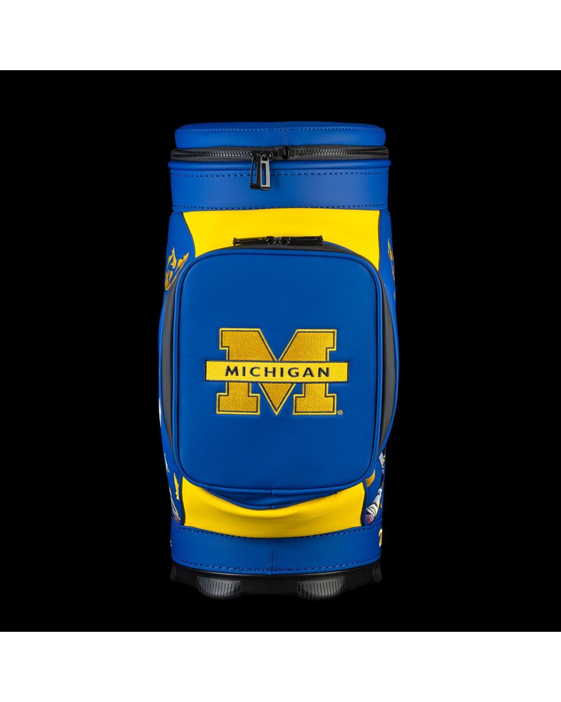 Swag Golf Michigan Wolverines Go Blue Den Caddy cooler