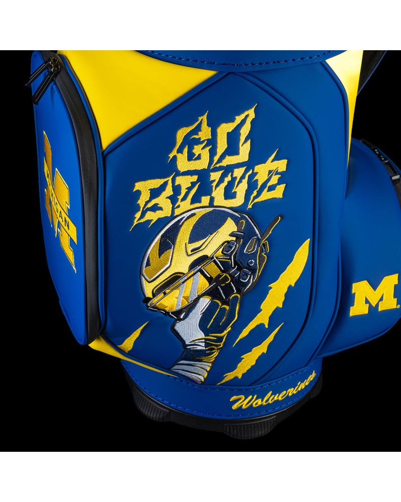Swag Golf Michigan Wolverines Go Blue Den Caddy cooler