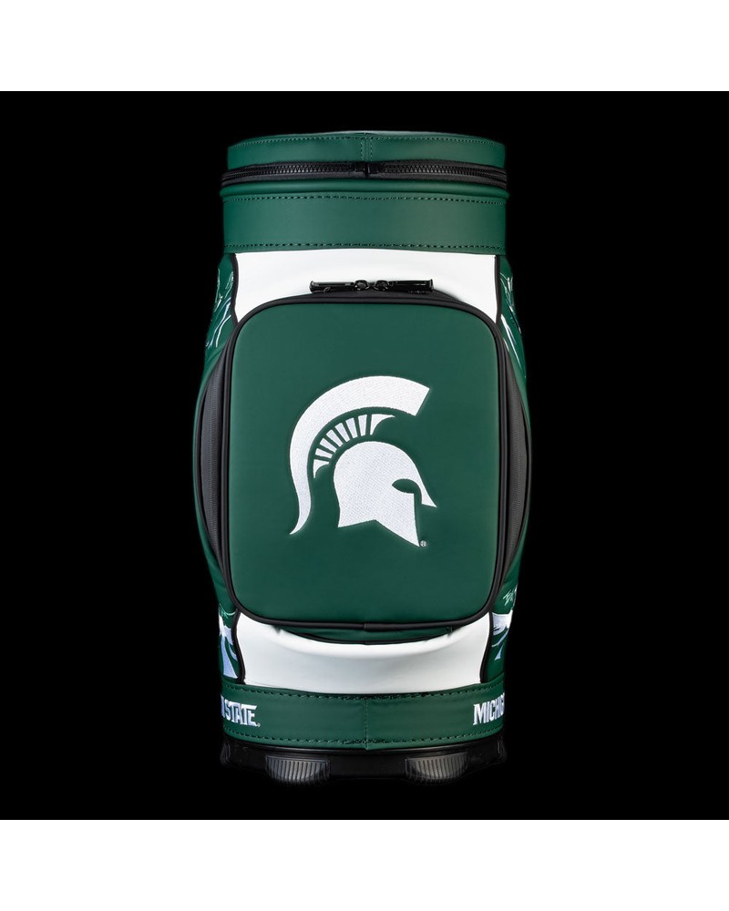Swag Golf Michigan State Go Green Go White Den Caddy cooler