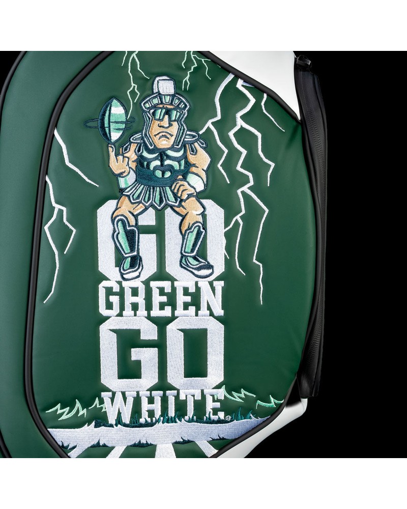 Swag Golf Michigan State Go Green Go White Den Caddy cooler