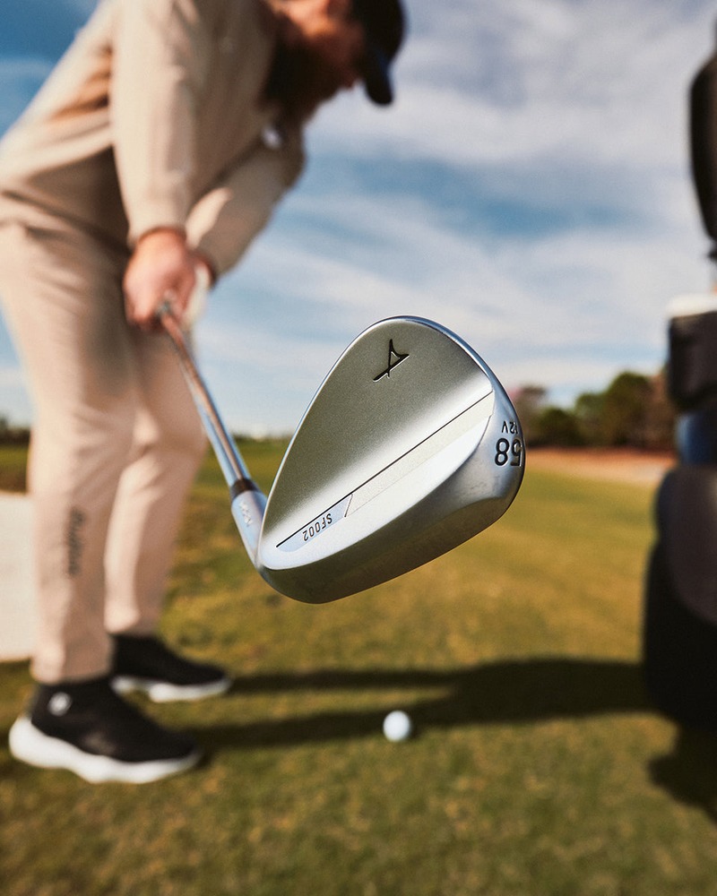 Takomo Skyforger 002 full-face wedge played from a fairway lie