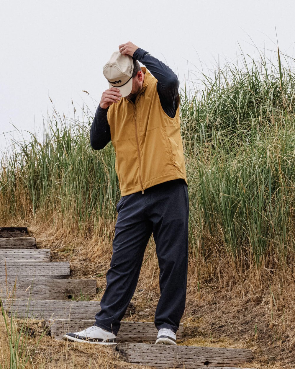 Jones Sports Co Windblocker Vest, Wheat · view 2 of 4