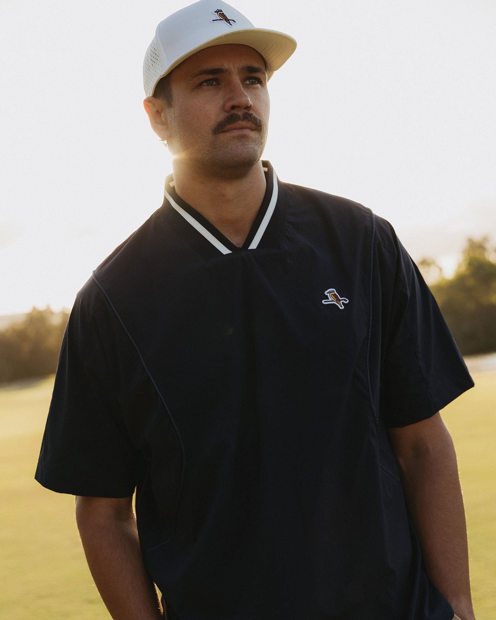 Walker Golf Things All Weather Pullover, Navy · view 4 of 4