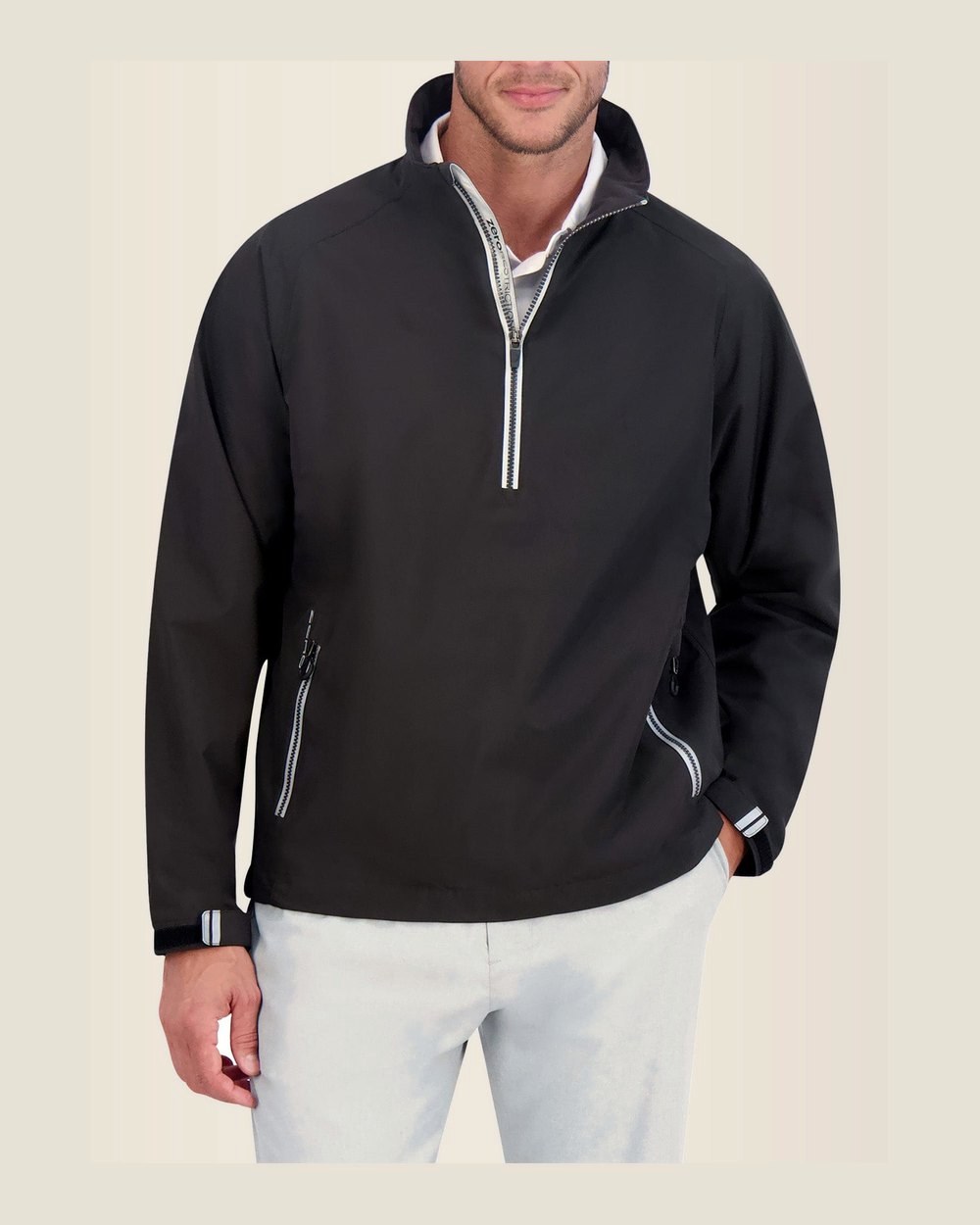 Zero Restriction Power Torque Waterproof Quarter Zip · view 1 of 4