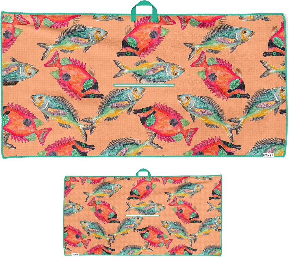 Uther — Tour Golf Towel high-fashion microfiber prints