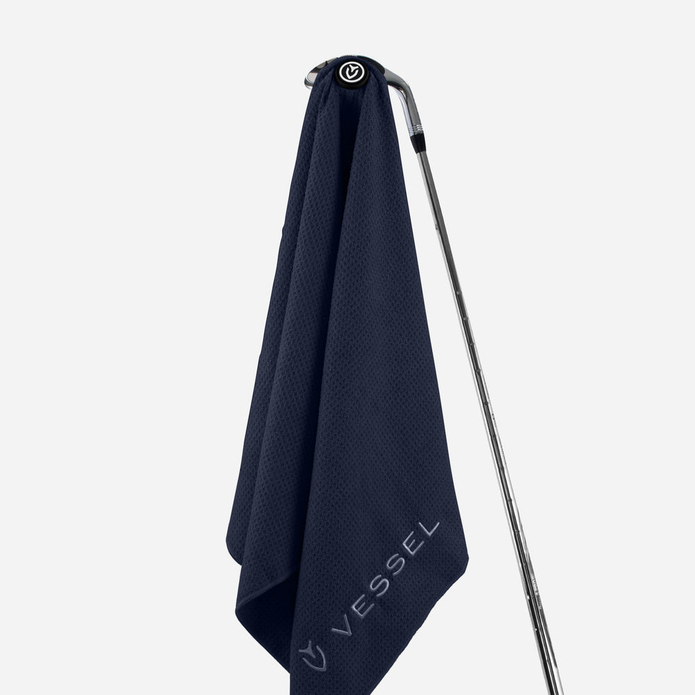 Vessel — Magnetic Golf Towel in grey