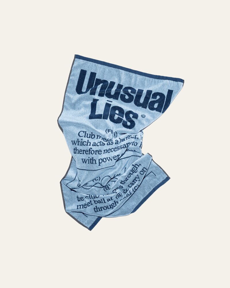 Agronomy Workshop Unusual Lies Towel · Earth — view 2 of 2